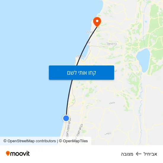 מפת אביחיל למצובה