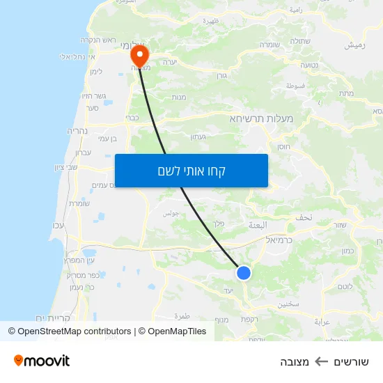 מפת שורשים למצובה