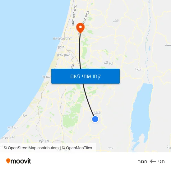 מפת חגי לחגור