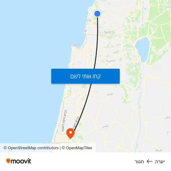 מפת יערה לחגור