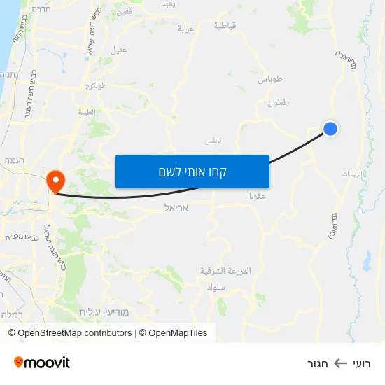 מפת רועי לחגור