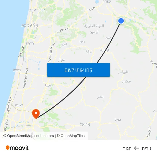 מפת נורית לחגור