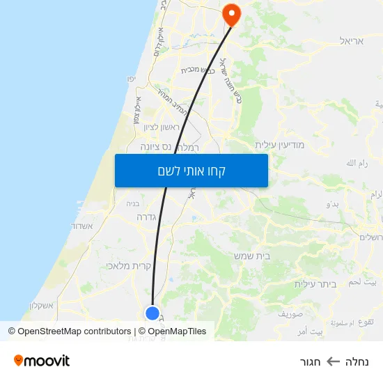 מפת נחלה לחגור