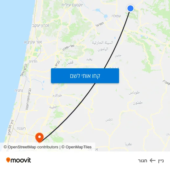 מפת ניין לחגור