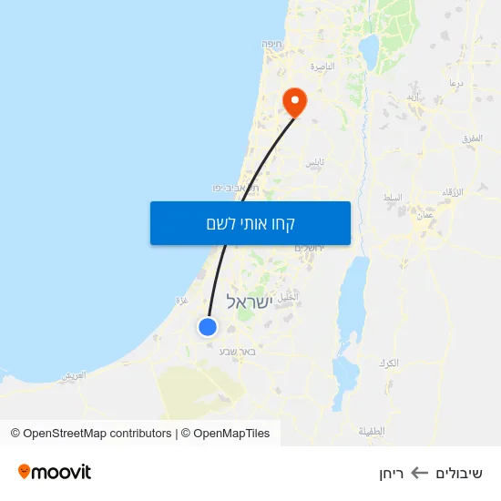 מפת שיבולים לריחן