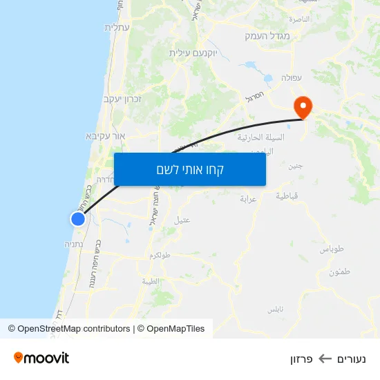 מפת נעורים לפרזון