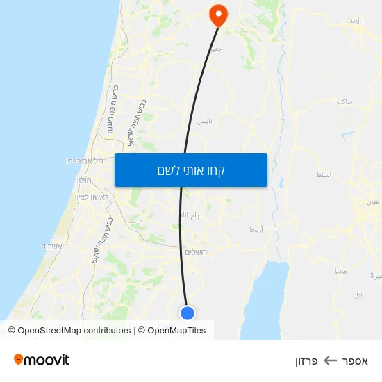 מפת אספר לפרזון
