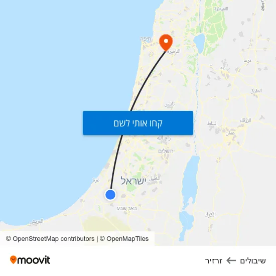 מפת שיבולים לזרזיר