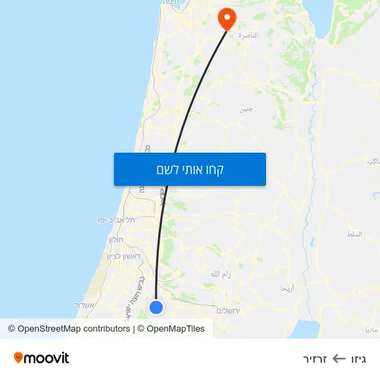 מפת גיזו לזרזיר