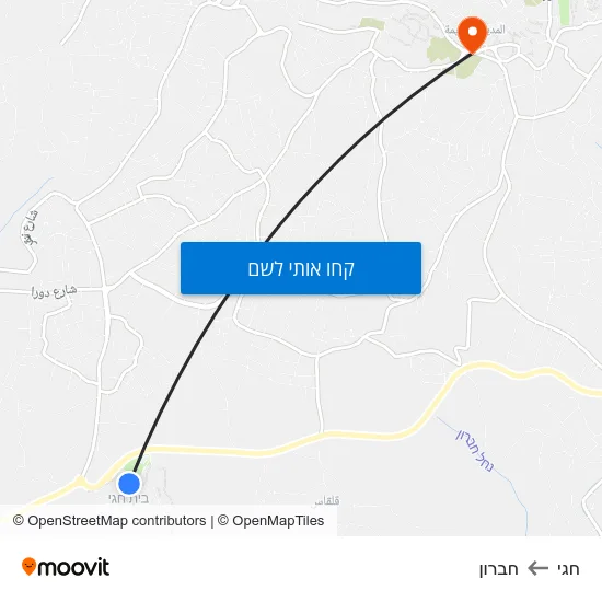 מפת חגי לחברון
