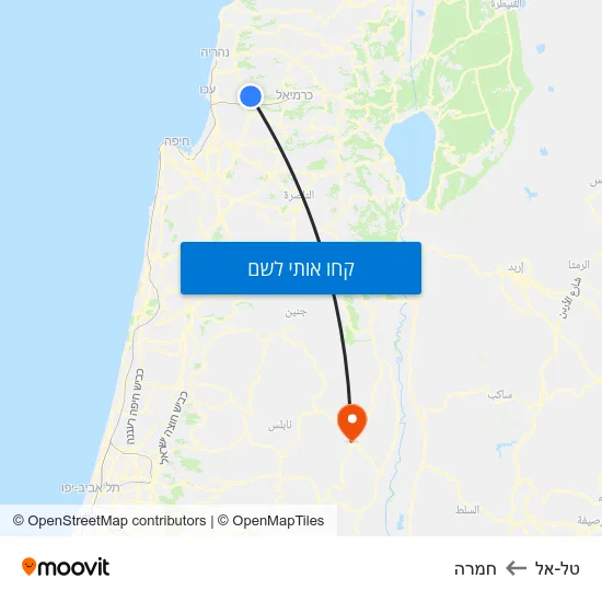 מפת טל-אל לחמרה