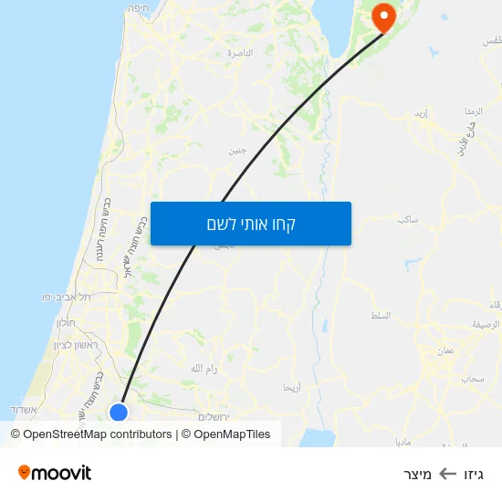 מפת גיזו למיצר