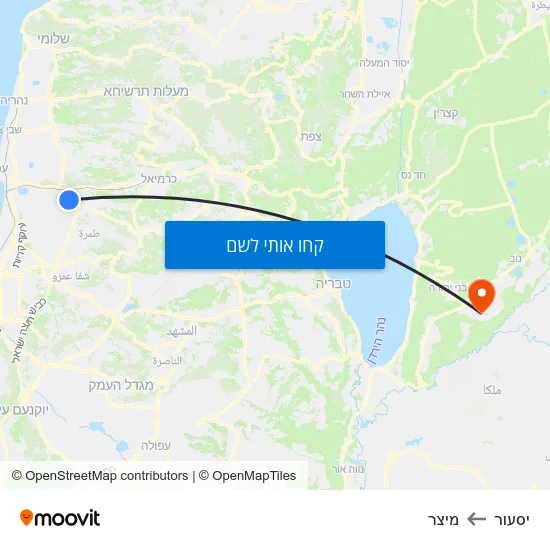 מפת יסעור למיצר