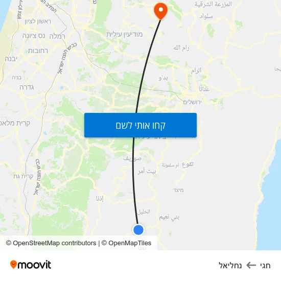 מפת חגי לנחליאל