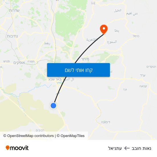 מפת נאות חובב לעתניאל