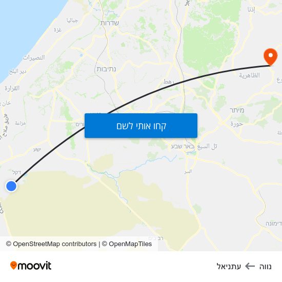 מפת נווה לעתניאל