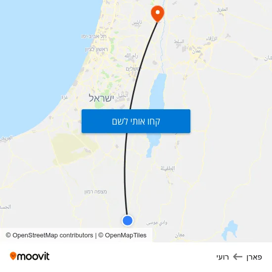מפת פארן לרועי
