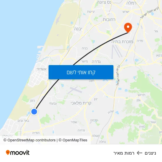 מפת ניצנים לרמות מאיר