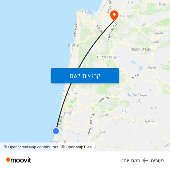 מפת נעורים לרמת יוחנן