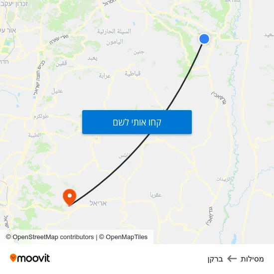 מפת מסילות לברקן