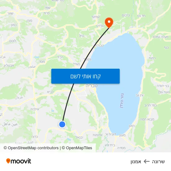 מפת שרונה לאמנון