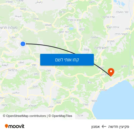 מפת פקיעין חדשה לאמנון