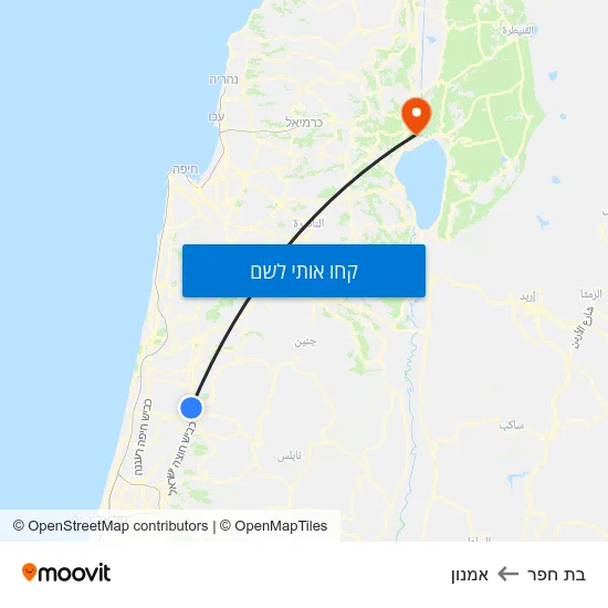 מפת בת חפר לאמנון