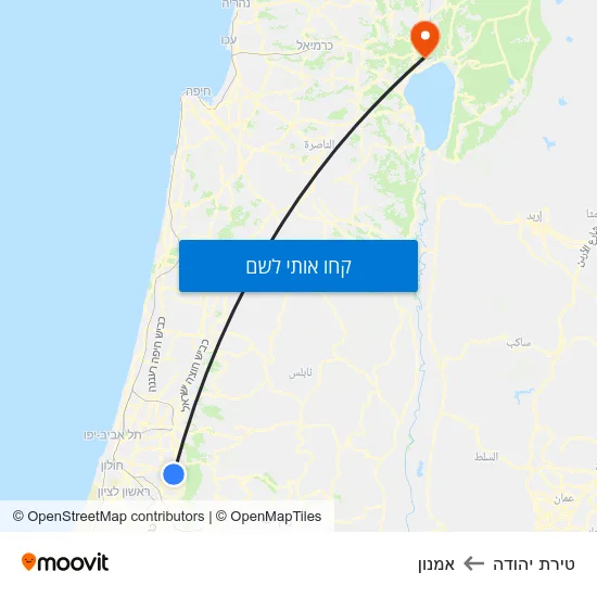 מפת טירת יהודה לאמנון