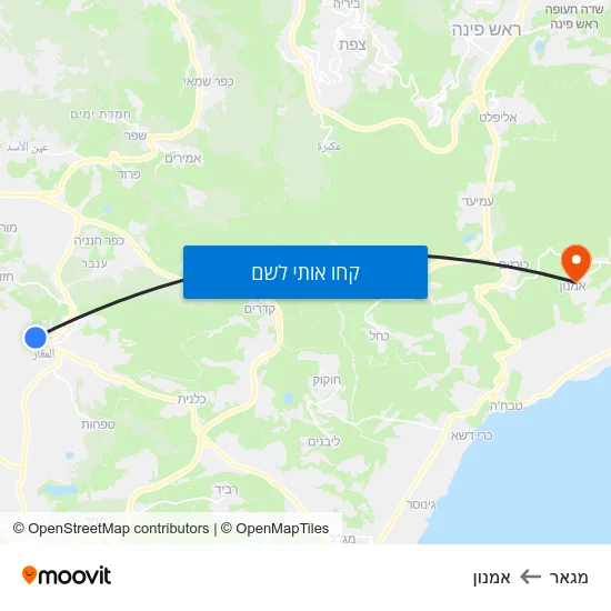 מפת מגאר לאמנון