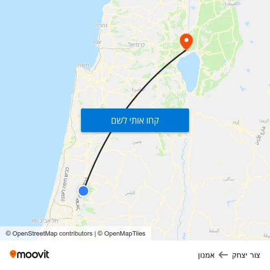 מפת צור יצחק לאמנון