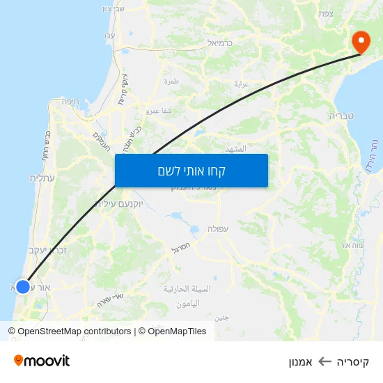 מפת קיסריה לאמנון
