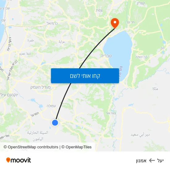 מפת יעל לאמנון