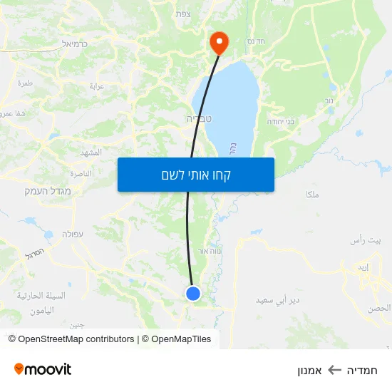 מפת חמדיה לאמנון