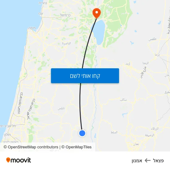 מפת פצאל לאמנון