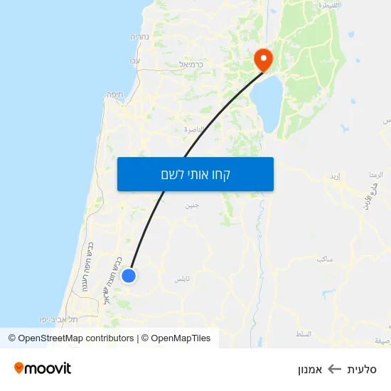 מפת סלעית לאמנון