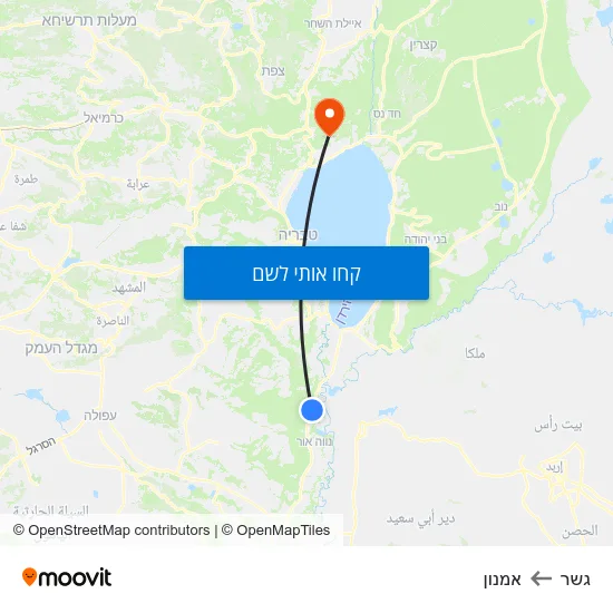 מפת גשר לאמנון