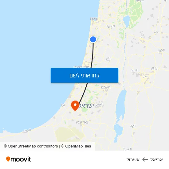 מפת אביאל לאשבול