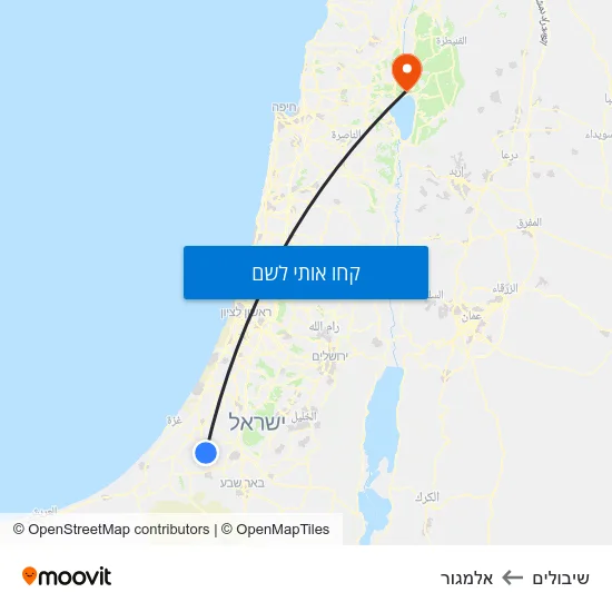 מפת שיבולים לאלמגור