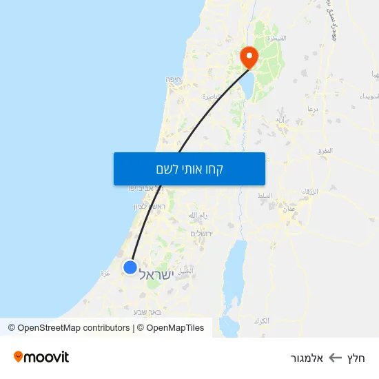 מפת חלץ לאלמגור