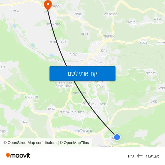 מפת אביעזר לגיזו