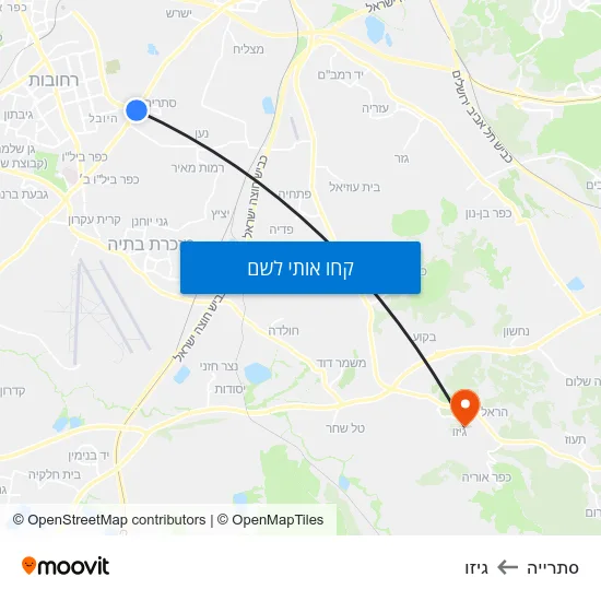 מפת סתרייה לגיזו