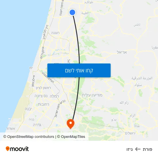 מפת פורת לגיזו