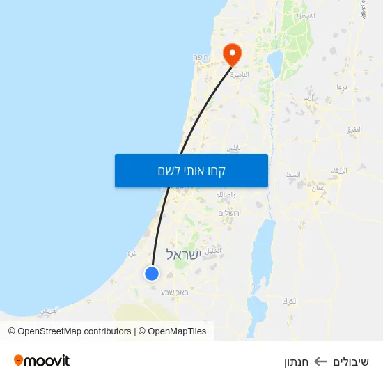 מפת שיבולים לחנתון