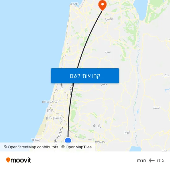 מפת גיזו לחנתון