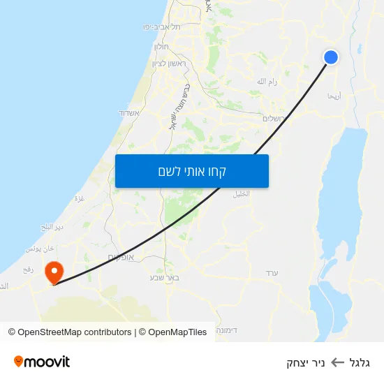 מפת גלגל לניר יצחק