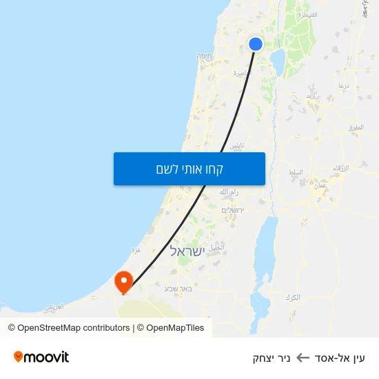 מפת עין אל-אסד לניר יצחק
