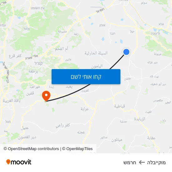 מפת מוקייבלה לחרמש