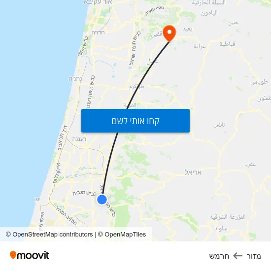 מפת מזור לחרמש