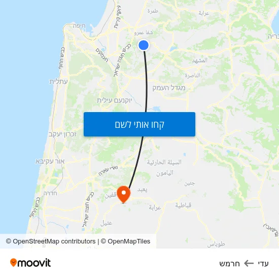 מפת עדי לחרמש