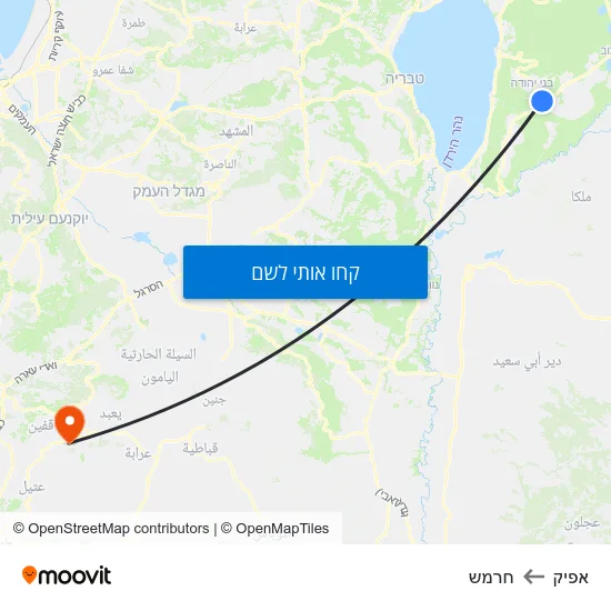 מפת אפיק לחרמש